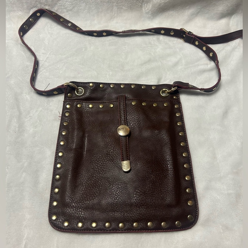 Brown small Crossbody bag purse